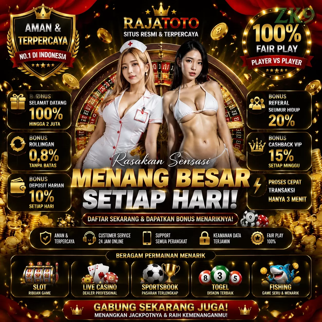 zk9 Masuk - zk9 Resmi